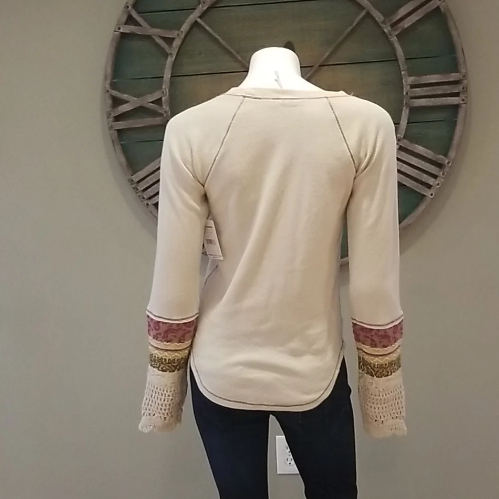 Free People In the Mix Cuff top